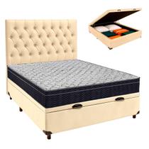 Box Bau Begetiza Com Colchão Casal Airtech150 Ortobom e Cabeceira Box Bau Begetiza Com Colchão Casal Airtech150 Ortobom e Cabeceira