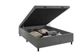 box bau casal sued cinza 1,38 box bau casal sued cinza 1,38