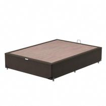 Box Baú Casal Suede Prodormir Standard 34x138cm