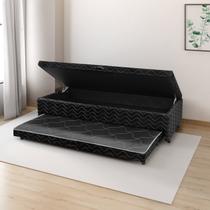 Box Baú com Cama Auxiliar Solteiro 46cm x 88cm Imperatriz Rbf