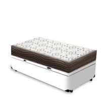 Box Baú com Colchão de Espuma D45 Ortobom Iso 150 Solteiro