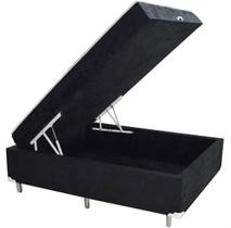 Box bau conjugada mola viuvo suede (110kg - 1.28x1.88x56) Box bau conjugada mola viuvo suede (110kg - 1.28x1.88x56)