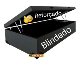 Box Baú premium blindado Solteiro 78x188