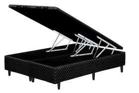 Box Baú Queen Imperial Umaflex 158x198x42 Preto Box Baú Queen Imperial Umaflex 158x198x42 Preto