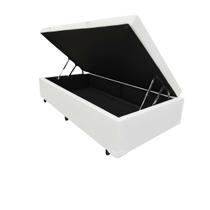 Box Baú Solteiro Blindado na Chapa de Madeira Diversas Cores 188x88x42