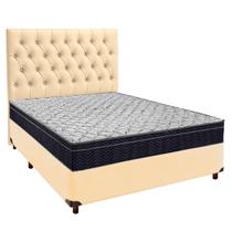 Box Begetiza Com Colchão Casal Airtech 150 Ortobom+Cabeceira Box Begetiza Com Colchão Casal Airtech 150 Ortobom+Cabeceira