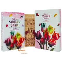 Box Bíblia de Estudo Mulher Letra Hipergigante Harpa Cristã + Livro Mulheres da Bíblia Sara - CPP