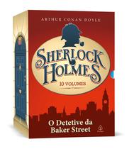 Box c/ 10 Livros - Sherlock Holmes, Detetive da Baker Street