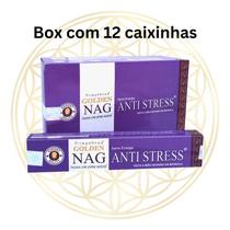 BOX C/12 Caixinhas - Incensos Golden Nag Indiano Varetas