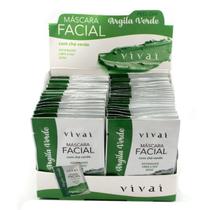 Box c/48 Máscara Facial Argila Verde Detox - Vivai