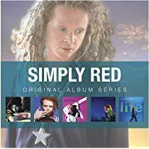 Box c/ 5 CD's Simply Red - Original Album Series - Warner Music