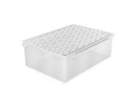 Box caixa porta joiás ou chá organizador trasnparente uz Box caixa porta joiás ou chá organizador trasnparente uz