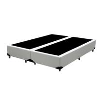 Box Cama Queen Madeira Resistente Branco Box Cama Queen Madeira Resistente Branco