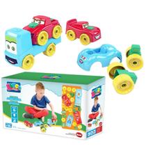 Box Cars II Blocolândia 28pçs Coordenação Motora Dismat Box Cars II Blocolândia 28pçs Coordenação Motora Dismat