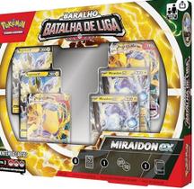 Box Cartas Cards Pokémon Baralho Batalha de Liga Miraidon EX Copag