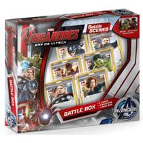 Box Cartas Marvel Vingadores Era De Ultron Battle Scenes