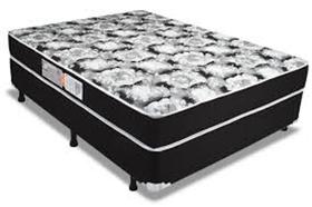 Box casal + colchao casal espuma lukspuma d-33 1,38