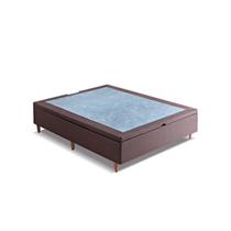 Box Casal Com Sommier Kappesberg BAU009 138x188cm - Marrom