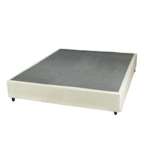 Box Casal Minaspuma Bege 138x188x38cm Box Casal Minaspuma Bege 138x188x38cm