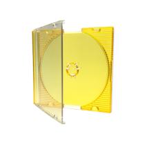 Box Cd Mini Acrílico Laranja-Kit 25 Unidades Box Cd Mini Acrílico Laranja-Kit 25 Unidades