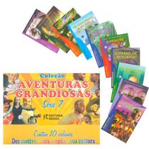 Box Coleção Aventuras Grandiosas Série 7 Contém 10 Volumes