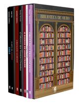 Box Coleção Biblioteca de Ouro - 1984 A Revolução dos Bichos A Arte da Guerra Orgulho e Preconceito O Morro dos Ventos Uivantes O Diário de Anne Frank O Pequeno Príncipe - Camelot
