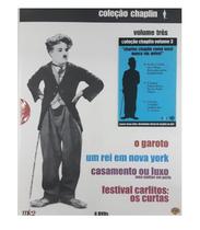 Box Coleção Chaplin - Vol. 3 - 6 Dvd's - Warner