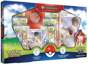 Box Coleção Especial Pokémon Go Equipe Valor Candela Lacrado
