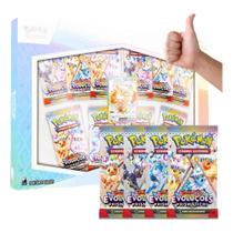 Box Coleçao Evoluçoes Prismaticas Evee Pokemon - Copag Box Coleçao Evoluçoes Prismaticas Evee Pokemon - Copag