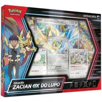 Box Coleção Zacian Do Lupo Ex Pokémon Tcg Coroa Estelar