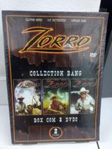 Box Coleção Zorro - Collection Bang Vol. 2 - 3 DVD vol 4,5,6