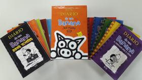 Box Com 10 livros - Diário de um banana + Pôster - Capa Cartão