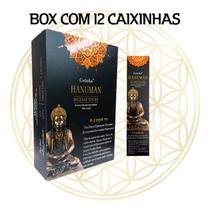 BOX Com 12 Cxs Incenso Goloka Indiano Vareta Linha BLACK BOX Com 12 Cxs Incenso Goloka Indiano Vareta Linha BLACK