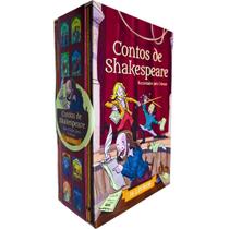 Box com 16 Livros Contos de Shakespeare Recontados para Crianças William Shakespeare - Pé da Letra