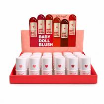 Box com 24 Blush Stick Baby Doll Belle Angel Clean Girl Revenda Box com 24 Blush Stick Baby Doll Belle Angel Clean Girl Revenda