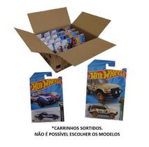 Box com 24 Carrinhos Sortidos Hot Wheels Mattel