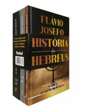 Box com 3 Livros A História dos Hebreus Capa Dura Flávio Josefo - CPP