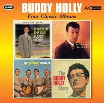 Box com 4 álbuns clássicos de Buddy Holly em 2 CDs
