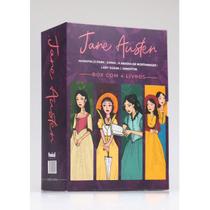 Box com 4 Livros Jane Austen Vol.2 Capa Dura Edição com ilustrações