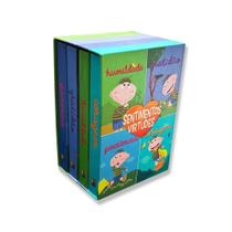 Box Com 4 Livros - Sentimentos E Virtudes Box Com 4 Livros - Sentimentos E Virtudes