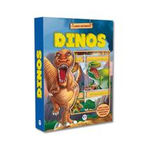Box Com 6 Minilivros Infantil de Dinossauros Pré Histórico