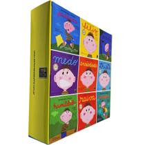 Box com 9 Livros Coleção Sentimentos, Emoções e Virtudes James Missé