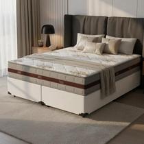 Box com Colchão Molas Ensacadas DAngelis Classic Super King