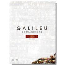 Box com DVD+CD Galileu Deluxe Fernandinho original - Onimusic