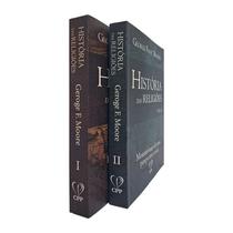 Box com Livros História das Religiões 2 Volumes George. F. Moore