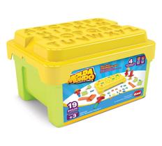 Box Com Massinha 20 Peças Dismat Mk300