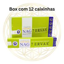 BOX Com12 Caixinhas Incensos Golden Nag Massala Indiano Varetas BOX Com12 Caixinhas Incensos Golden Nag Massala Indiano Varetas