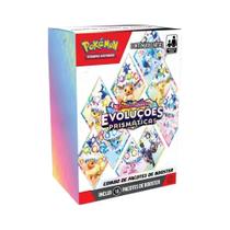 Box Combo De Booster Evoluções Prismáticas EV8.5 Copag 108 Cartas Pokémon