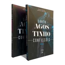 Box Confissões De Santo Agostinho 2 Volumes Capa Brochura