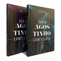 Box Confissões de Santo Agostinho 2 Volumes Capa Dura